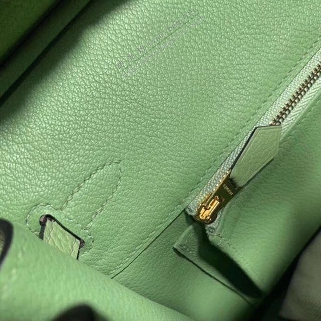 Hermes女包 愛馬仕Birkin Hermes鉑金包 togo小牛皮 黑色 金銀扣 Hermes手提女包  am1849